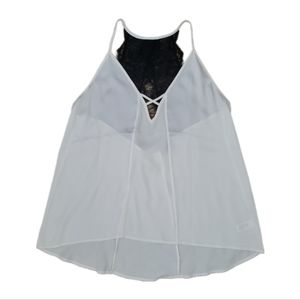 NWT Express Silk Lace Top